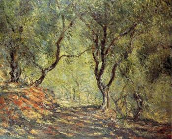 Claude Oscar Monet : The Olive Tree Wood in the Moreno Garden